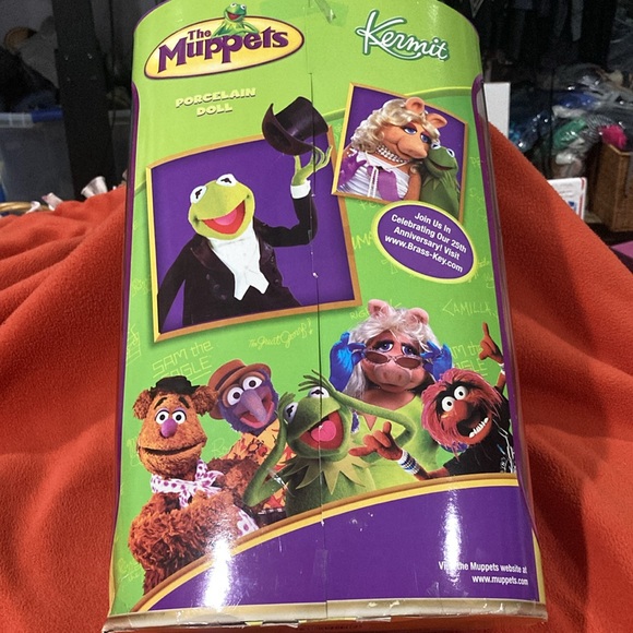 Kermit the frog porcelain doll - Picture 5 of 8